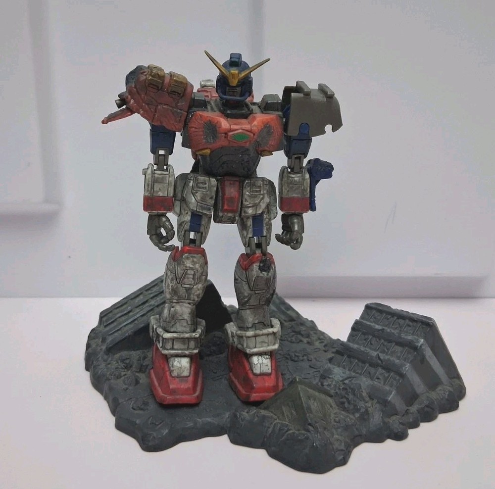 2003 Bandai Gundam Battle Scarred Scarred Mobile Fighter Maxter Incomplete