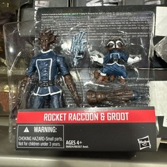 Marvel Legends Special Edition Groot/Rocket Raccoon New No Box No Comics. 3”
