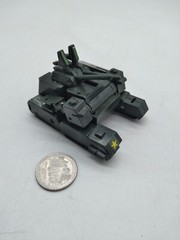 Vintage 1984 Select Convertors Transformers Go-Bots KO Tanker Green Version TANK