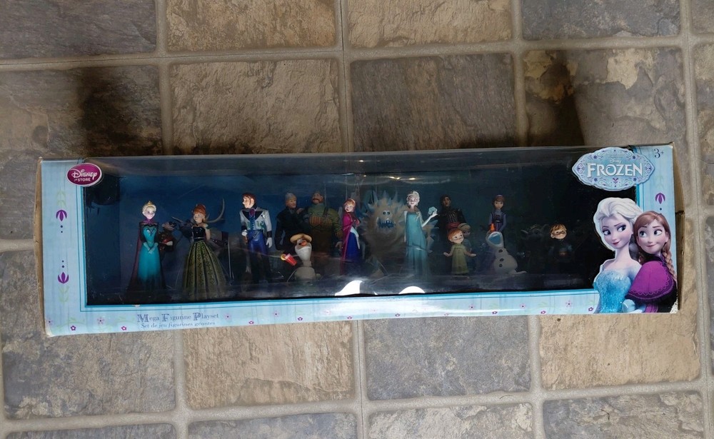 Disney Store Frozen Mega Figirine Platset