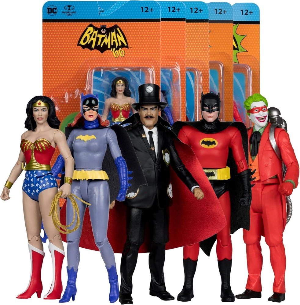 DC Retro 6 Pack (Batman 66′ Comic) 6in Action Figure