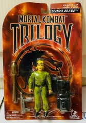 Toy Island 1994 Mortal Kombat Trilogy Sonya Blade MOC sealed nice