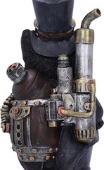 Nemesis Now Steamsmith’s Cat 19.5cm, Black