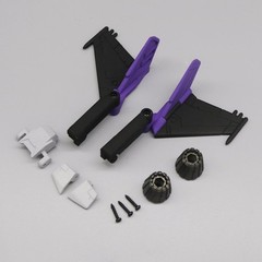 3D DIY Null Rays Wing Skirt Armor Upgrade Kit For SS86 Skywarp / Thundercracker