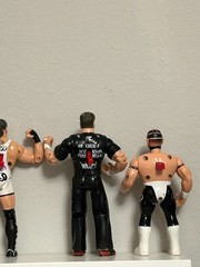 Lot Of 6 Vintage OSFTM 1998-99 Working Wrestling Action Figures See Photos/Video