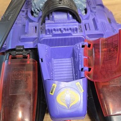 Vintage 1987 G.I. Joe Cobra Mamba Attack Helicopter ARAH Hasbro Incomplete