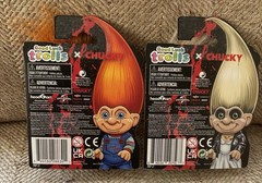 Good Lucky Trolls “Chucky” + “Tiffany Valentine” Troll Doll Lot of 2 *NEW* 2025