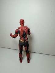 DC Collectibles The Flash 7 in Action Figure Red/Black/Gold Plastic Unboxed