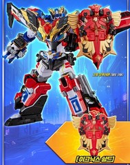 Metal Cardbot W Blaion Blue Cop W Ignix Grand Blue Leon Robot Figure Set 2026