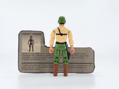GI JOE COMANDOS EM ACAO FORCA BRUTA CORONEL CORAGEM w/ FILE CARD BRAZIL ESTRELA