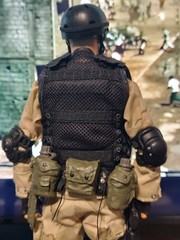 1/6 – 3 Kitbashed US Delta Operators Blackhawk Down Easy & Simple And Dragon
