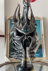WOW Helm of Domination Lich King Death Knights 1:1 Life Size Helmet Prop Model