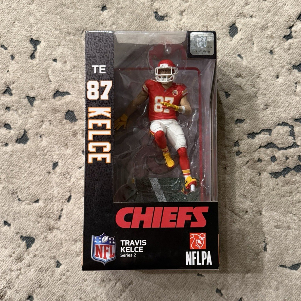 NFLPA Travis Kelce Kansas City Chiefs Action Figure Series 2 Boxed 2022