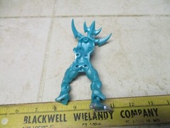 Vtg 1996 Teal Yugioh! Kazuki Takahashi Obelisk the Tormentor 6″ Action Figure