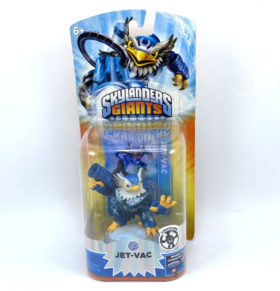 Skylanders Giants JET-VAC Lightcore – Activision 2012 – NEW UNOPENED
