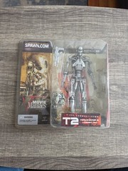 MCFARLANE TOYS MOVIE MANIACS SERIES 5 T2 TERMINATOR 2 T-800 ENDOSKELETON FIGURE