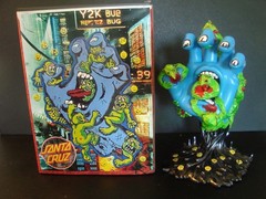 TROLL GOBLIN Y2K Custom Kidrobot Santa Cruz Skateboards Screaming Hand Figure