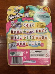 BRAND NEW Shopkins 5 Five Pack Teal Shopping Bags Season 3 Three FREE SHIPPING
