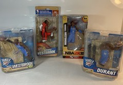 McFarlane NBA OKC Thunder Kevin Durant Russell Westbrook Four Figures