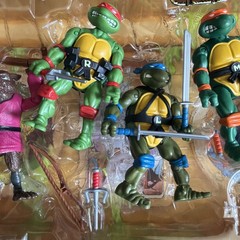 TMNT PLAYMATES 1988 Remastered 6 Pack Leo/Don/Mike/Raph/Splinter/Shredder READ