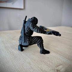 (9*7.8cm) 3D Printed Cool Organizer Ninja Pen Holder Miniature Pen Stand