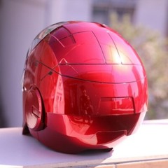 USA Stock! AUTOKING Iron Man MARK 5 Helmet Wearable Voice-Control 1:1 Cos Mask