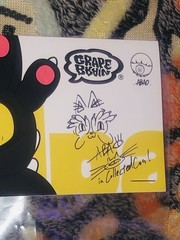 GRAPE BRAIN ABAO Signed Grandpa Sofubi Vinyl Figure LA CollectedCon 2026 RARE!