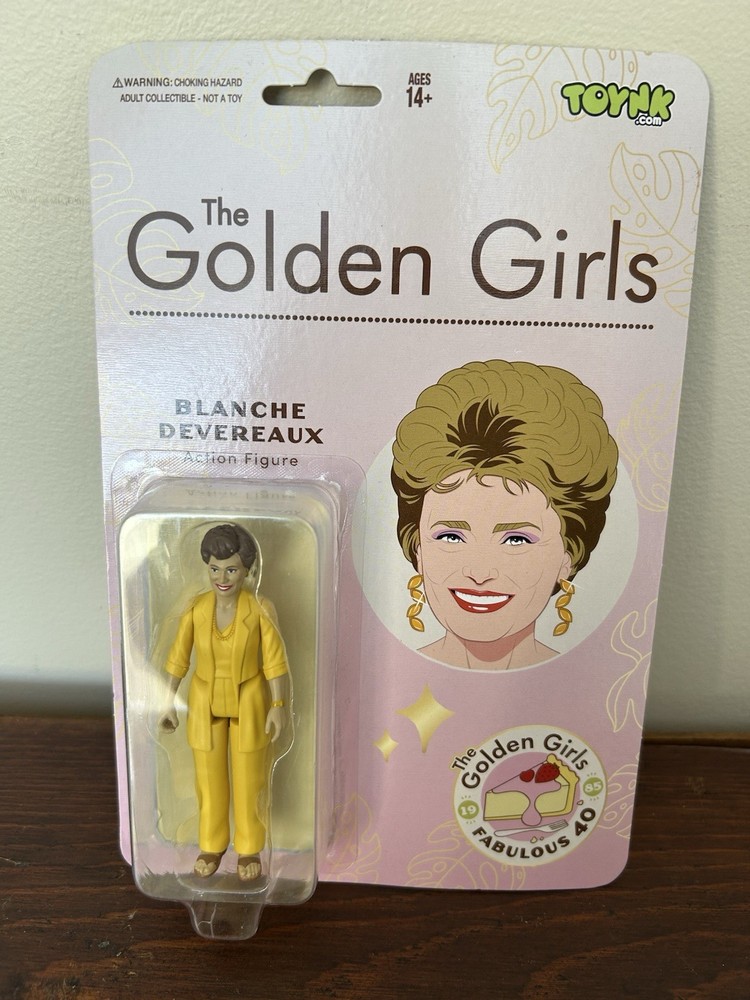 The Golden Girls Blanche Devereaux 3.75-Inch Retro Action Figure