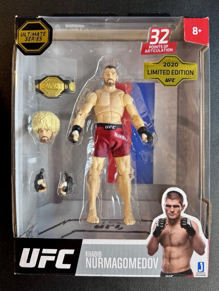 Jazwares UFC (Ultimate Series) Khabib Nurmagomedov Figure – 2020 Limited Edition