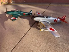 1:18 scale Kawasaki Ki-61 “Tony” Model Kit-Disassembled and Unpainted