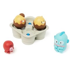 Hangyodon Kakao Friends Choonsik Clicker Figure Set Egg Keycap Sanrio Fidget Toy