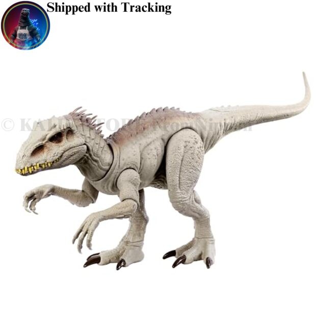 Mattel Jurassic World Super Action Light Indominus Rex 60cm Figure HNT63