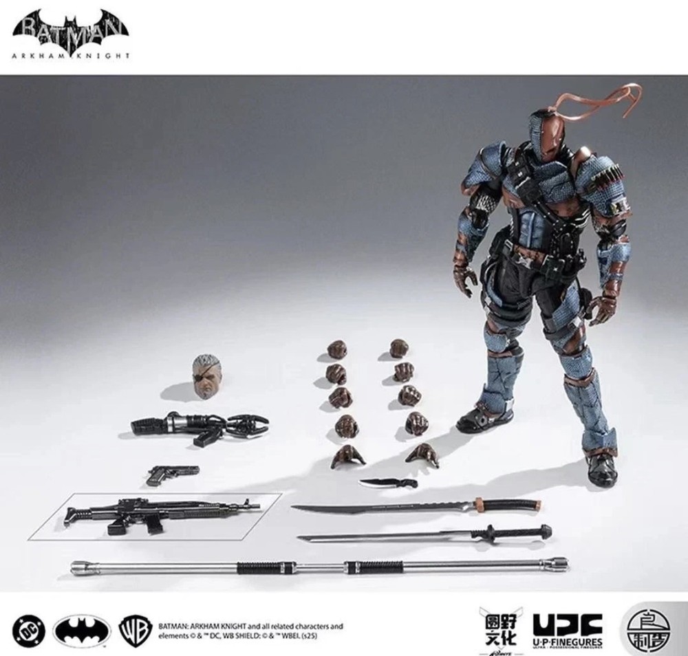 IDeathstroke 1/12 Scale Figure Arkham Knight DC Collectible LPZZ