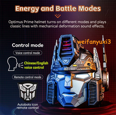Killerbody 1/1 Transformer G1 Optimus Cosplay Wearable Helmet Mask Voice Control