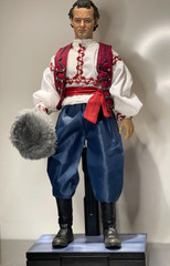 1:6 The Man Who Knew Too Little Custom Bill Murray Russian Dance Figure w/ Stand