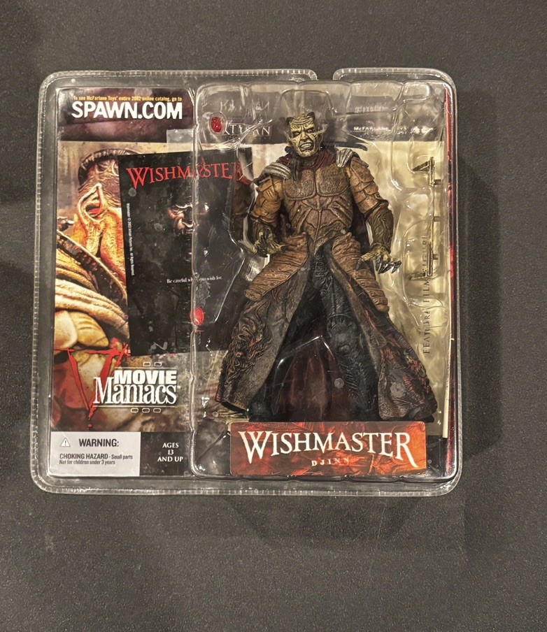 2002 McFarlane Movie Maniacs V Wishmaster Djinn