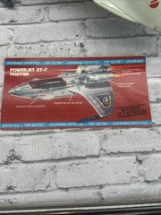 Vintage 1987 Mattel Captain Power Powerjet XT-7 Complete W/ Original Box