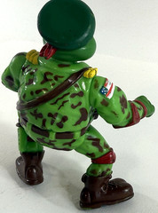 Playmates 1991 Raph The Teen Green Beret 6″ Loose Raphael Action Figure – TMNT