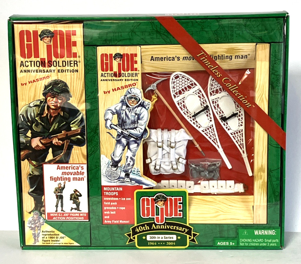 G. I. Joe 40th Anniversary Action Soldier Mountain Troop NIB