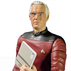 Captain Jellico 7″ Star Trek: TNG Nacelle Premium Action Figure Collectible