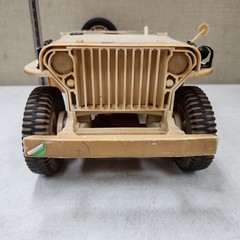 HASBRO 2002 1941 Willys Jeep G1 Joe Desert Patrol Vehicle. Missing Pieces