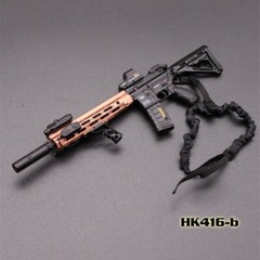 Mini Toys 1:6 Scale Assault Rifle Weapon Gun for 12” Male Action Figure