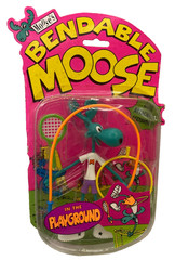 Moose’s Bendable Moose In The Playground New Sealed Vintage Moose Enterprise