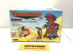 1984 VINTAGE TOMY STARRIORS COSMITTOR DEADEYE & CRICKET – 99% COMPLETE WORKS!!
