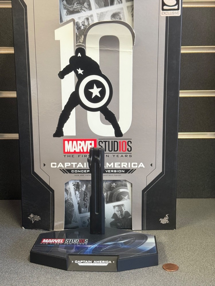 HOT TOYS SIDESHOW EXCLUSIVE 1/6 MMS488 CAPTAIN AMERICA – DISPLAY STAND