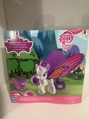 My Little Pony G4 Friendship Is Magic Rarity Glimmer Wings Figure, NIB, MIB, MOC
