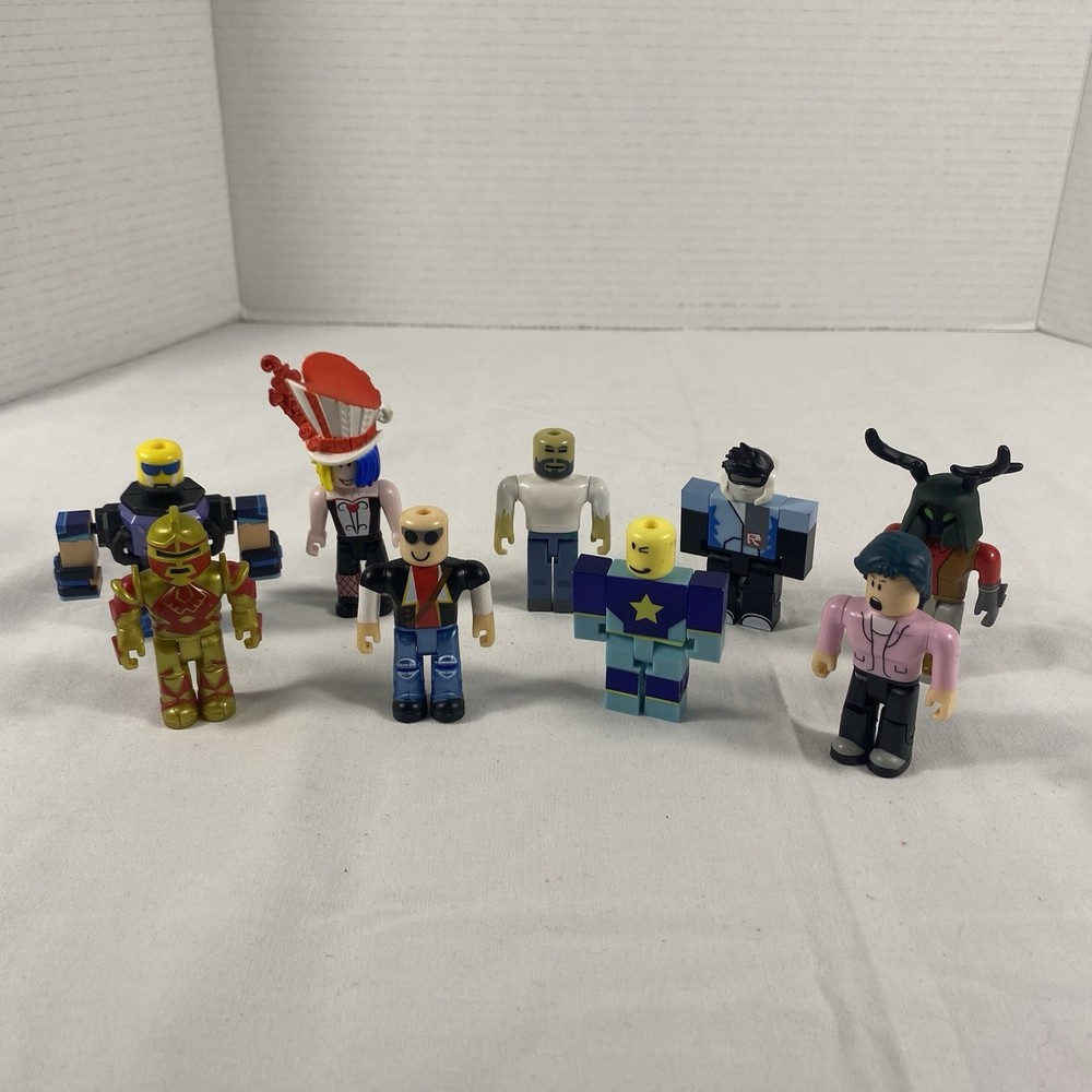 Roblox Toys Action Figures Lot Of 9 Figure Pack NO CODES