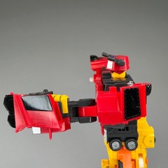 Hello Carbot Brayroad Bray Road Transformer Bulldozer Combiner Robot Figure Toy