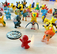 Lot of 85 Mini Pokémon RL & RLW 1″ PVC Figures Pikachu, Mewtwo, Eevee & More 06
