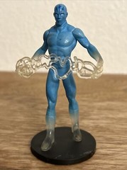ELECTRO SPIDER MAN 3.5” ACTION FIGURE PLASTIC PVC TOY ON BASE
